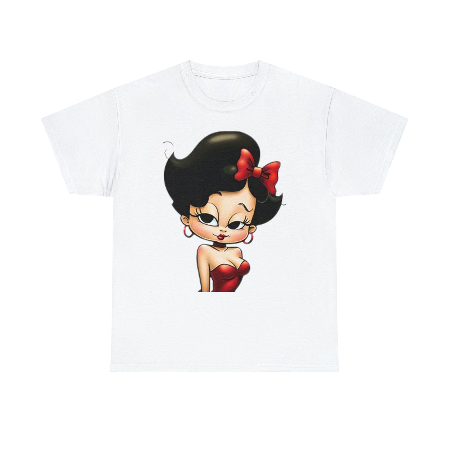 Cute Betty Boop Cotton Tee