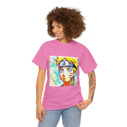 Watercolor Naruto Cotton Tee