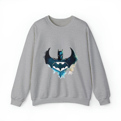 Watercolor Batman Crewneck Sweatshirt