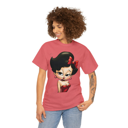 Cute Betty Boop Cotton Tee