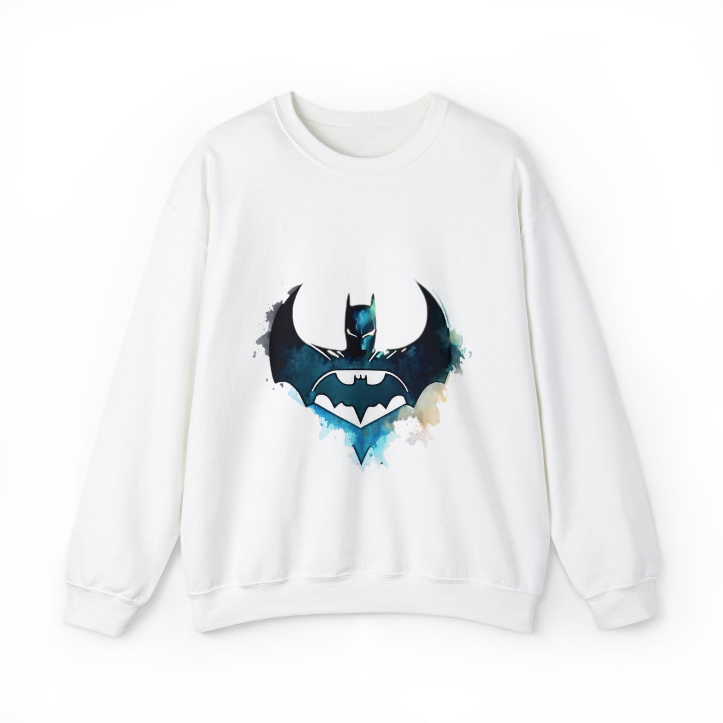 Watercolor Batman Crewneck Sweatshirt