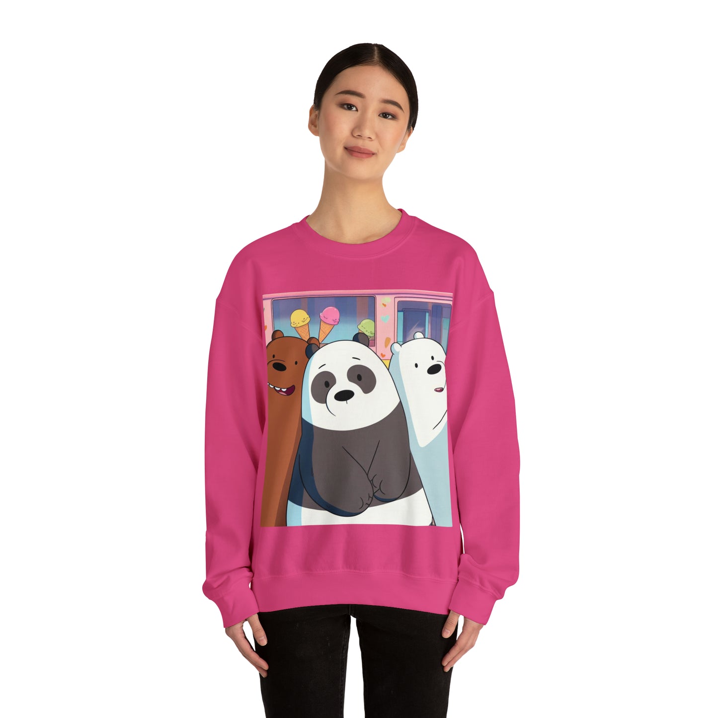 We Bare Bears Unisex Heavy Blend™ Crewneck Sweatshirt