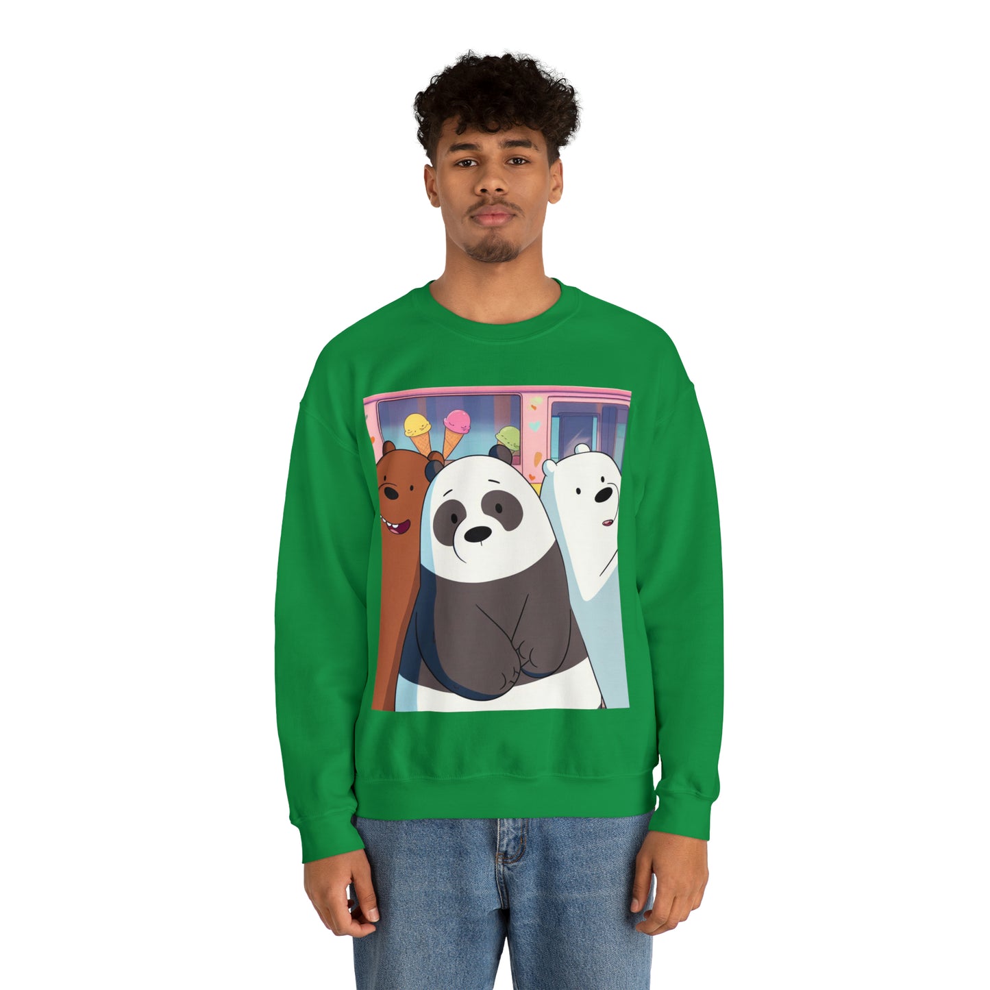 We Bare Bears Unisex Heavy Blend™ Crewneck Sweatshirt