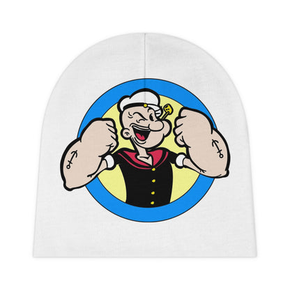 Popeye Cartoon Baby Beanie Hat