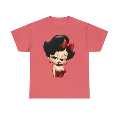 Cute Betty Boop Cotton Tee