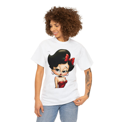 Cute Betty Boop Cotton Tee