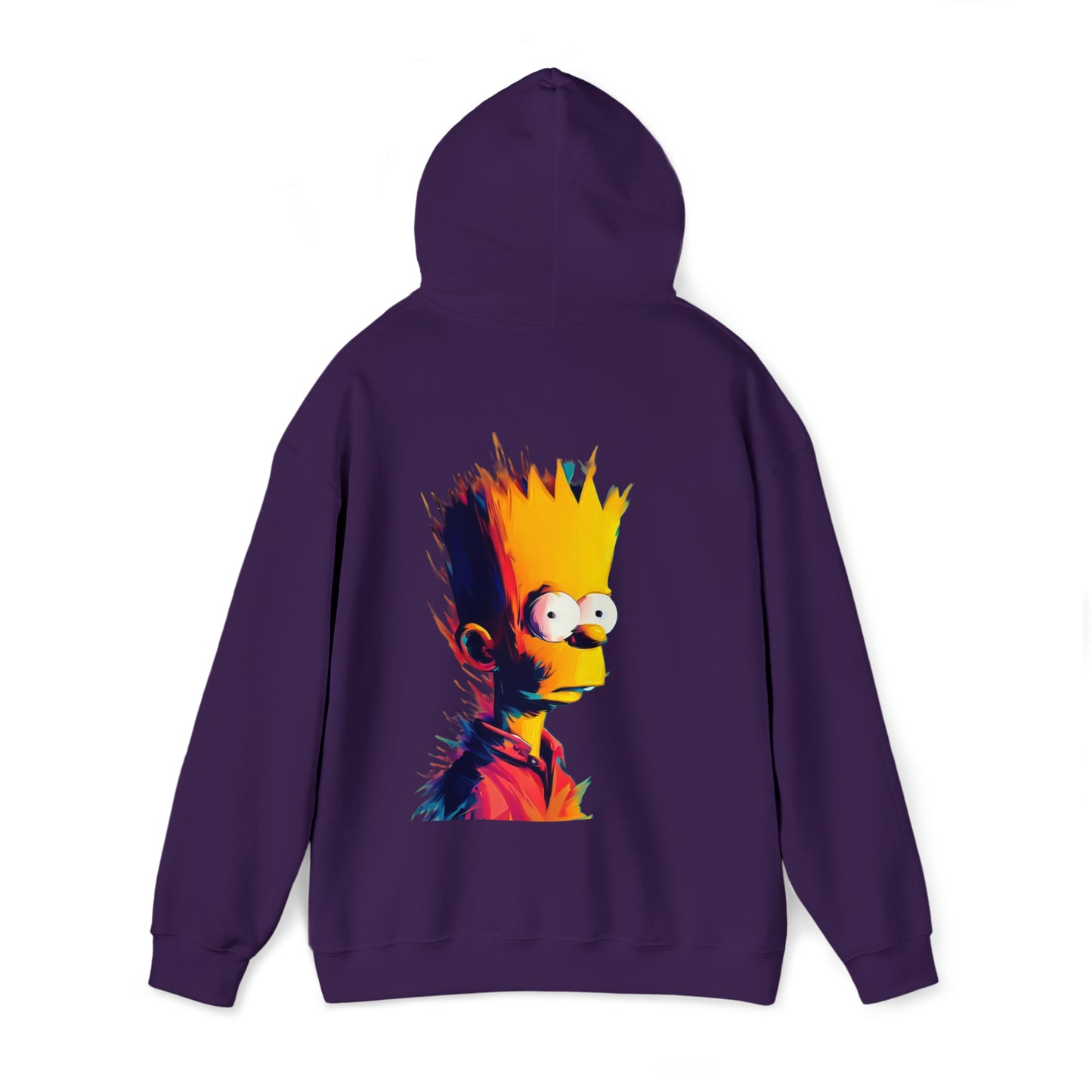 Abstract Bart Simpson Hoodie
