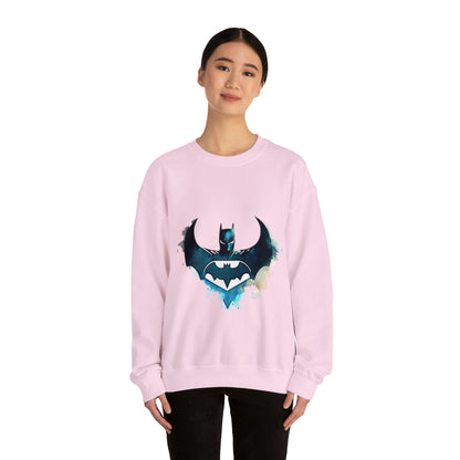 Watercolor Batman Crewneck Sweatshirt