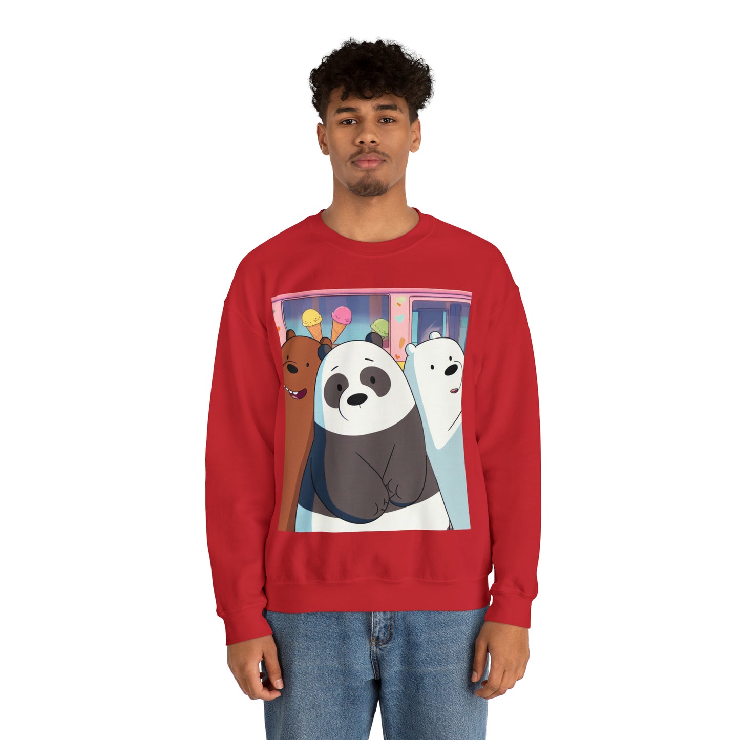 We Bare Bears Unisex Heavy Blend™ Crewneck Sweatshirt