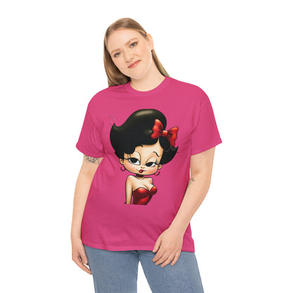 Cute Betty Boop Cotton Tee