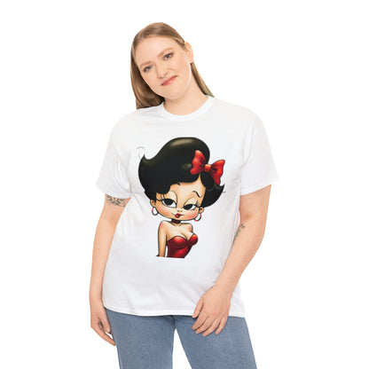 Cute Betty Boop Cotton Tee