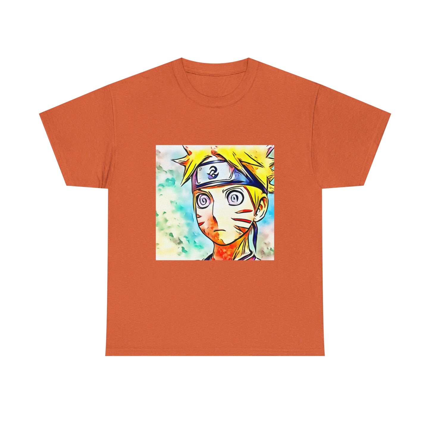 Watercolor Naruto Cotton Tee