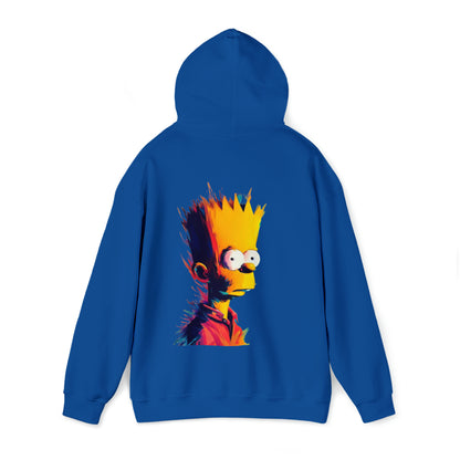 Abstract Bart Simpson Hoodie