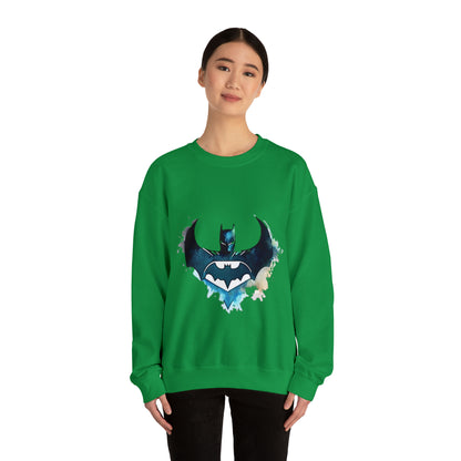 Watercolor Batman Crewneck Sweatshirt