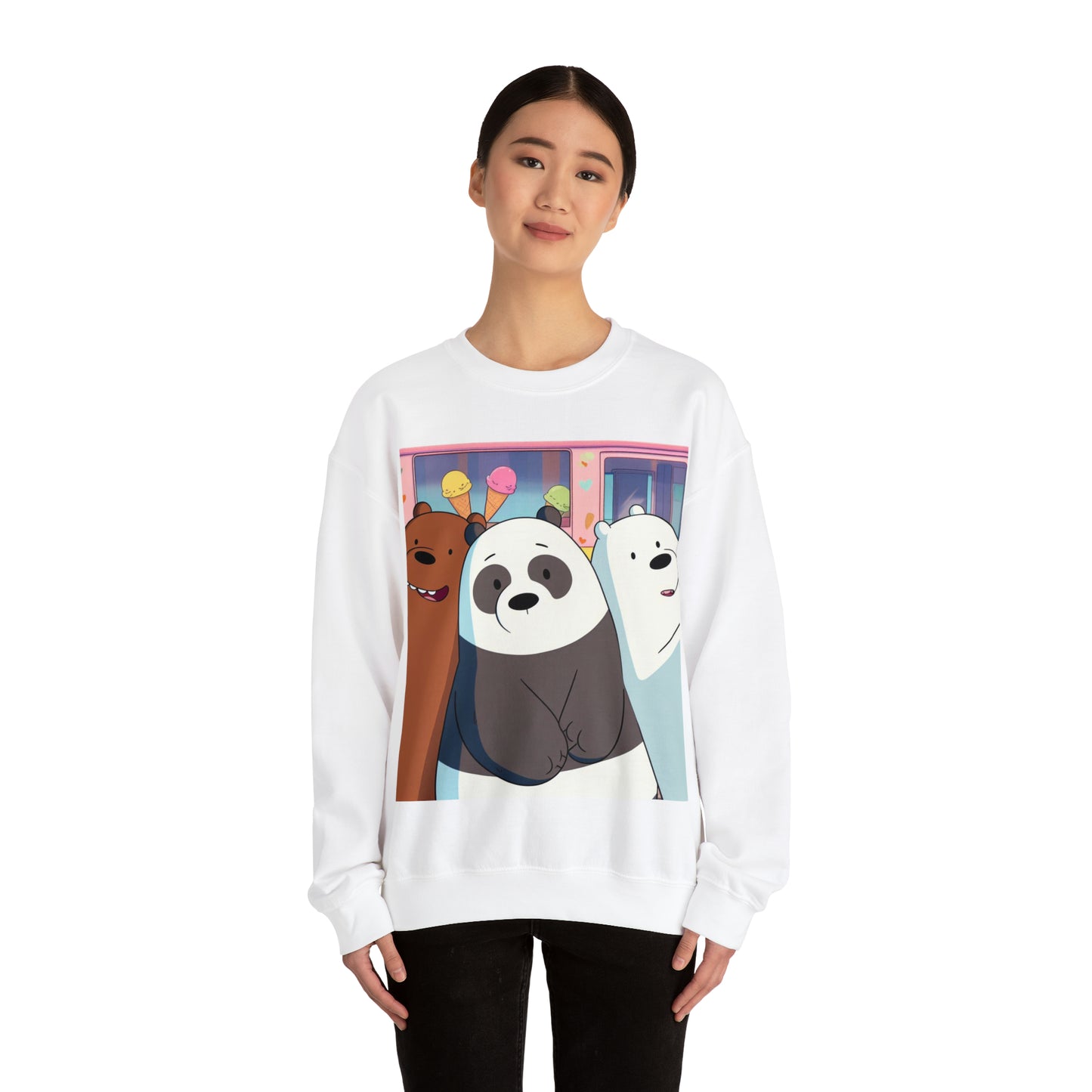 We Bare Bears Unisex Heavy Blend™ Crewneck Sweatshirt