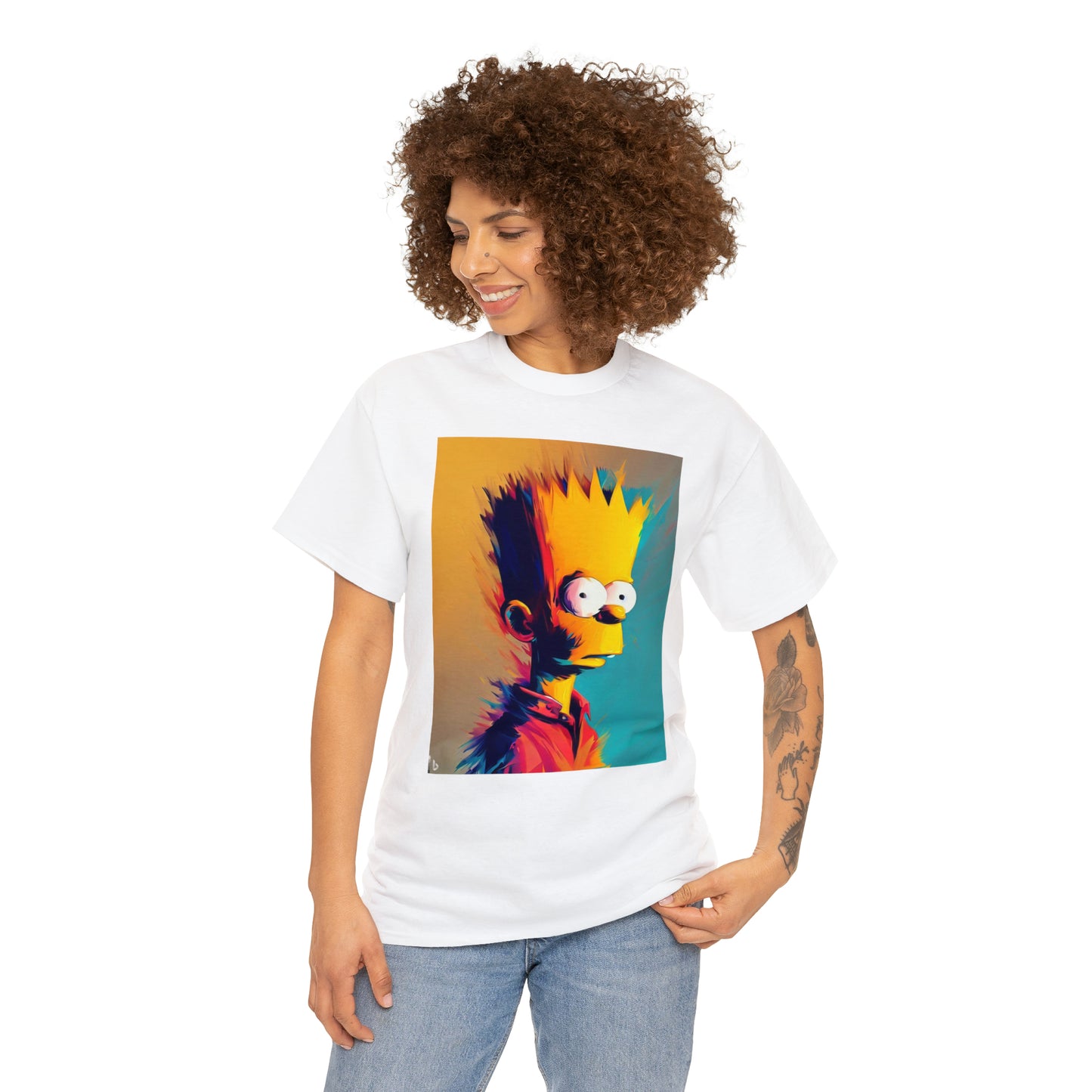 Graffiti Bart Simpson Tee