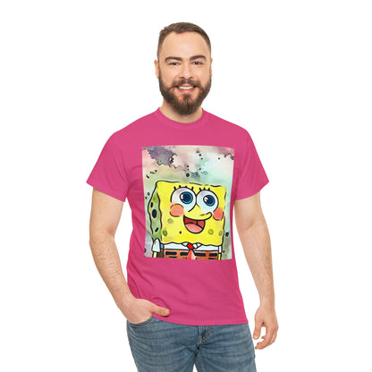 Pastel Color SpongeBob Tee