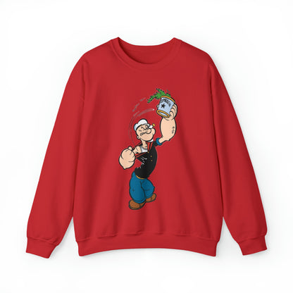 Popeye Spinach Crewneck Sweatshirt