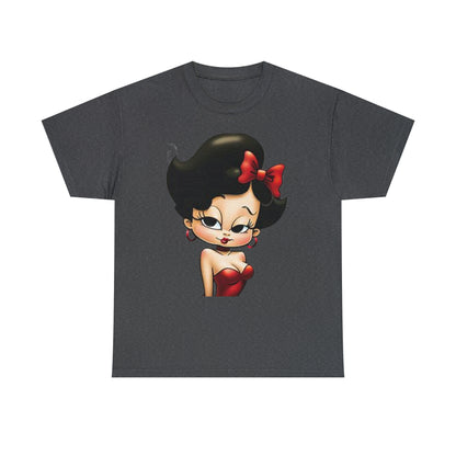 Cute Betty Boop Cotton Tee