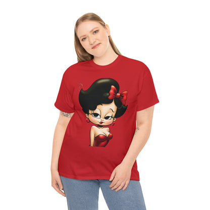 Cute Betty Boop Cotton Tee