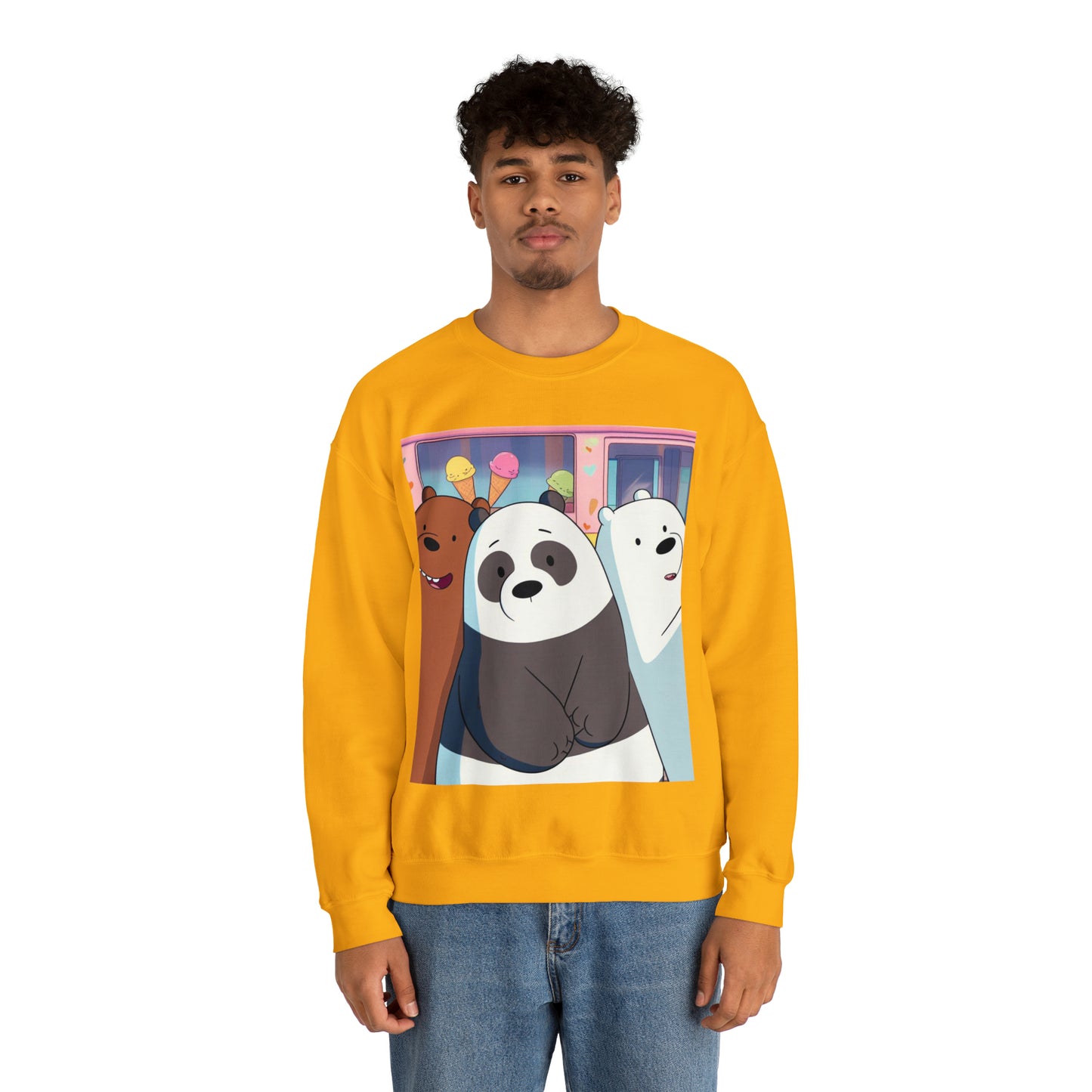 We Bare Bears Unisex Heavy Blend™ Crewneck Sweatshirt