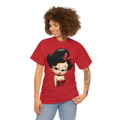 Cute Betty Boop Cotton Tee