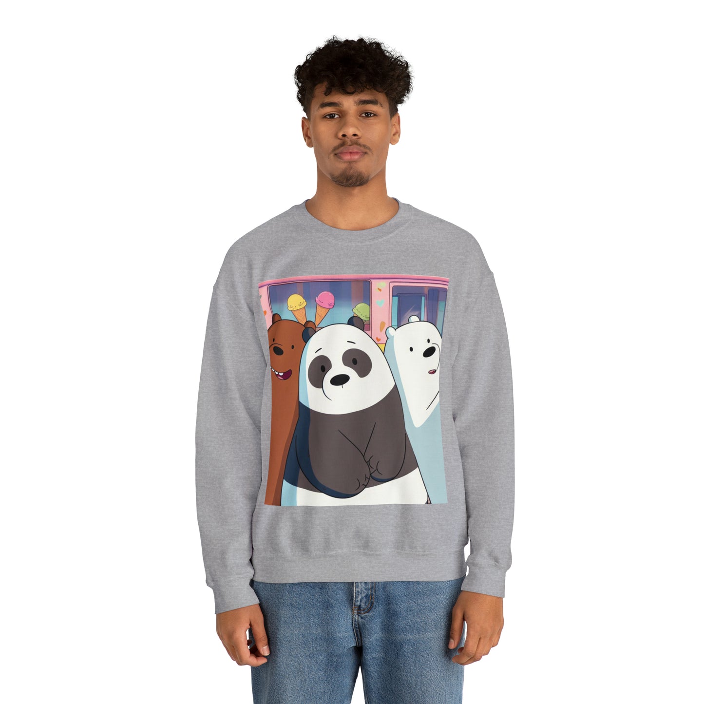 We Bare Bears Unisex Heavy Blend™ Crewneck Sweatshirt